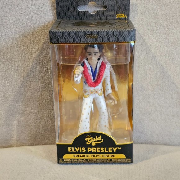 Funko Gold Premium Elvis Presley - Aloha From Hawaii Vinyl Figure - Picture 7 of 7